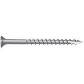 Camo 0348194S Deck Screw, #10 Thread, 3-1/2 in L, Bugle Head, Star Drive, Type 17 Slash Point, Stainless Steel